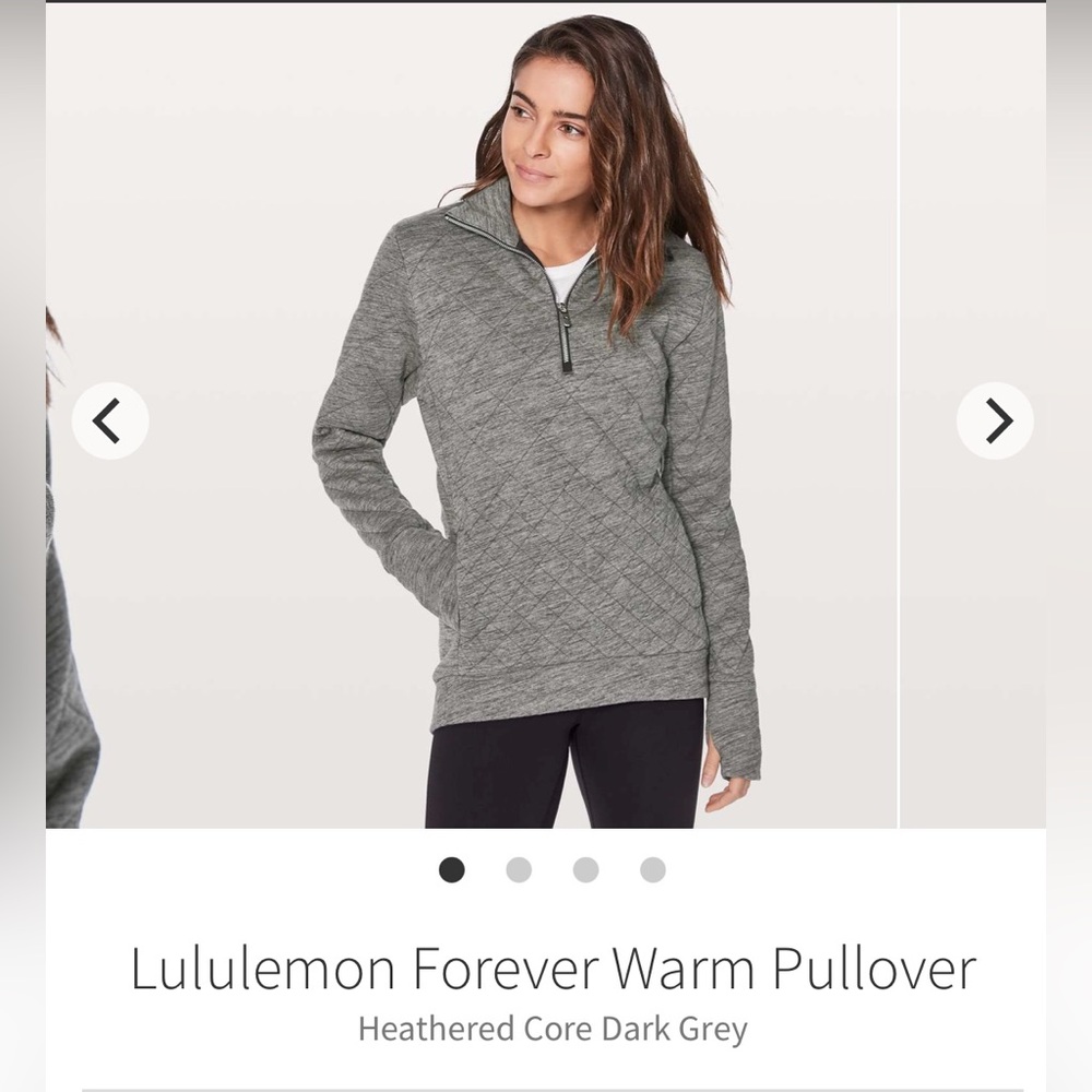 Lululemon forever warm pullover
